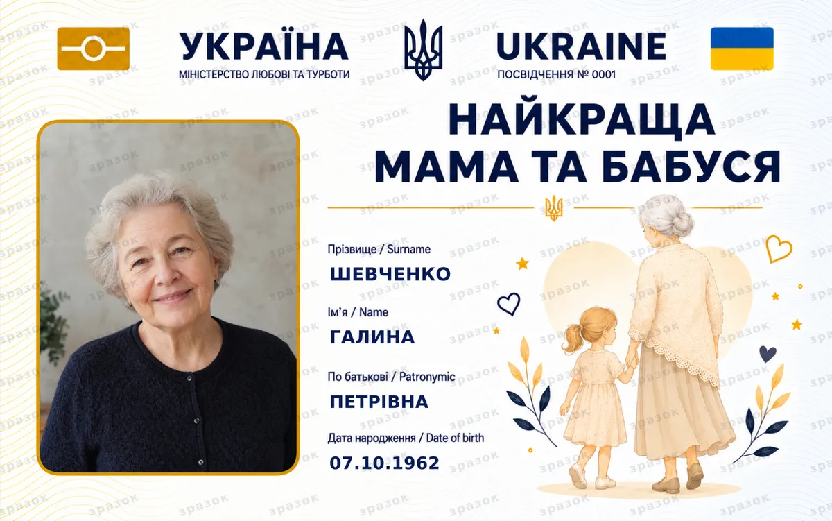 Найкраща мама та бабуся