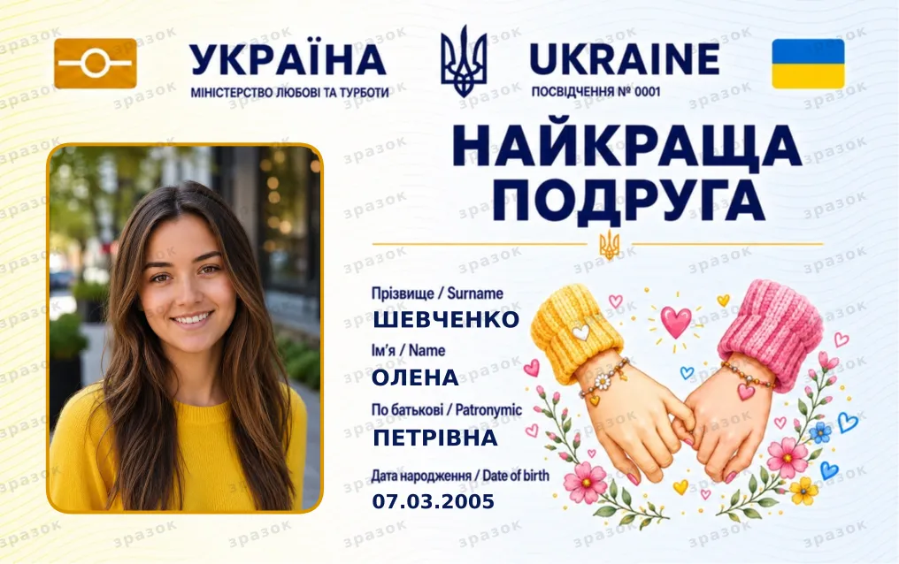 Найкраща подруга ID
