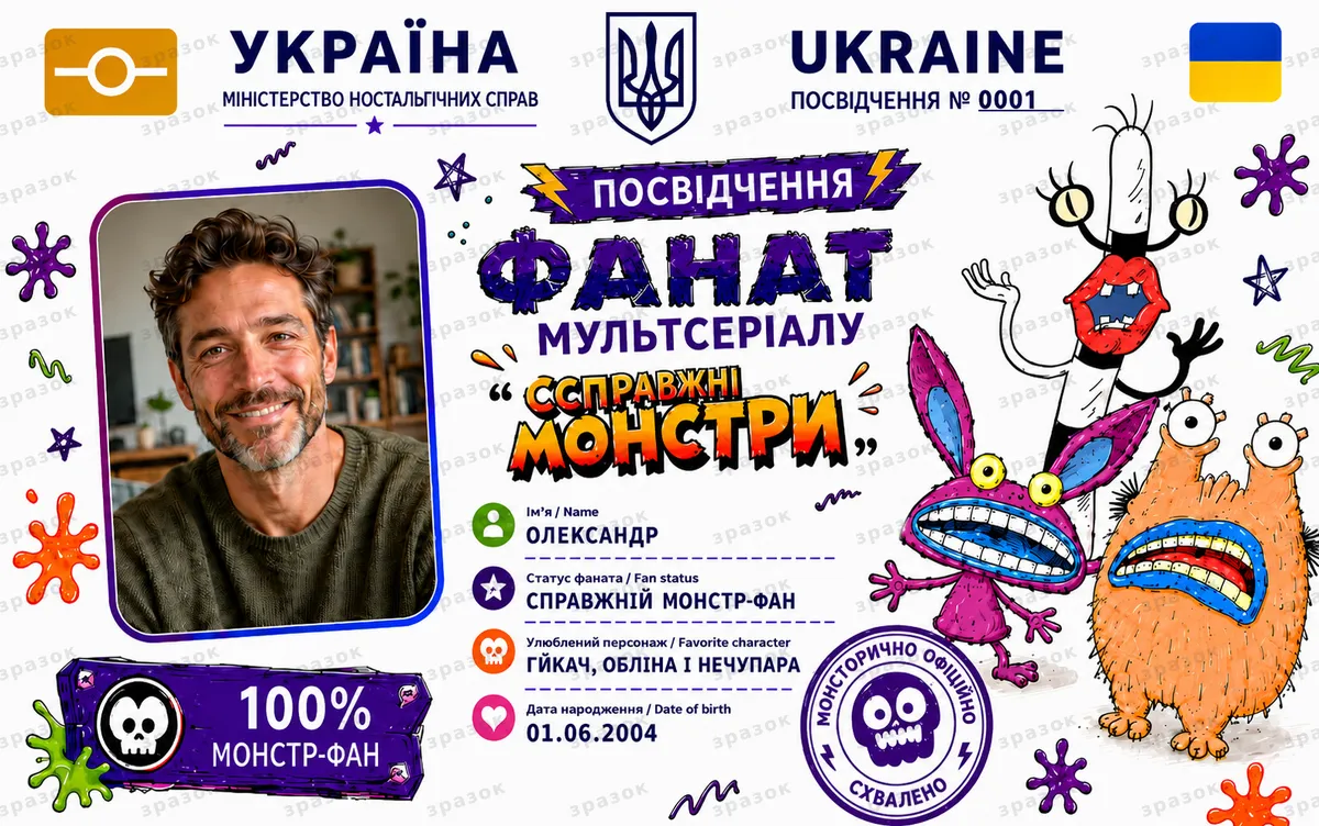 Фанат мультсеріалу ID