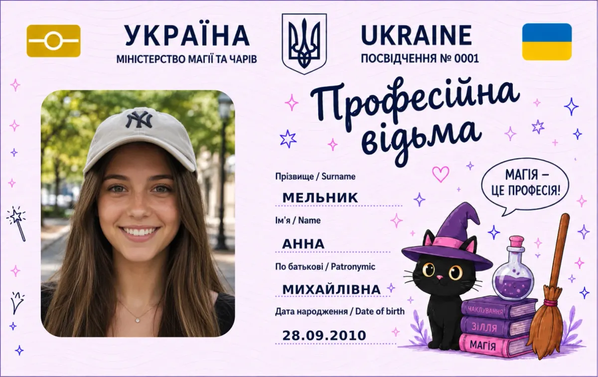 Професійна відьма ID · варіант 2